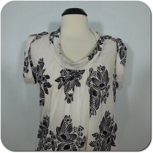 FRENCH CONNECTION Blouse 6 Womens Floral Cowl Neck